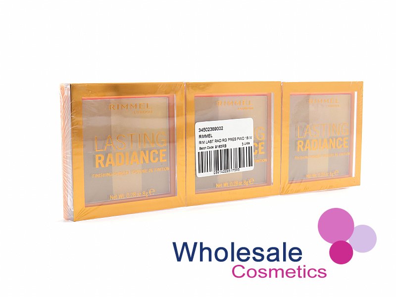6 x Rimmel London Lasting Radiance Powder - 002 HONEYCOMB